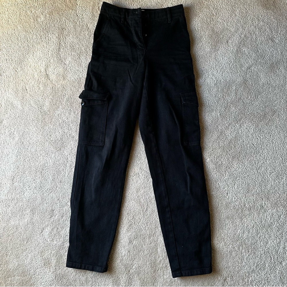Wilfred Free Black Button-Up Pants
